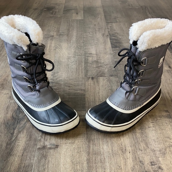 Sorel Winter Carnival Boots Quarry, Black - Picture 3 of 8